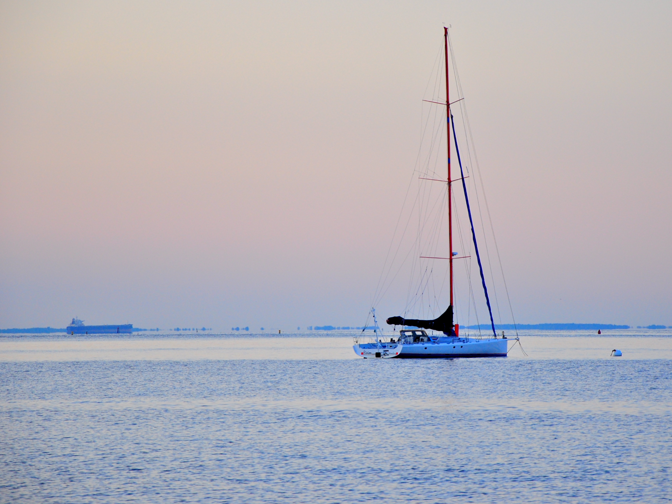 Sailboat at Dawn