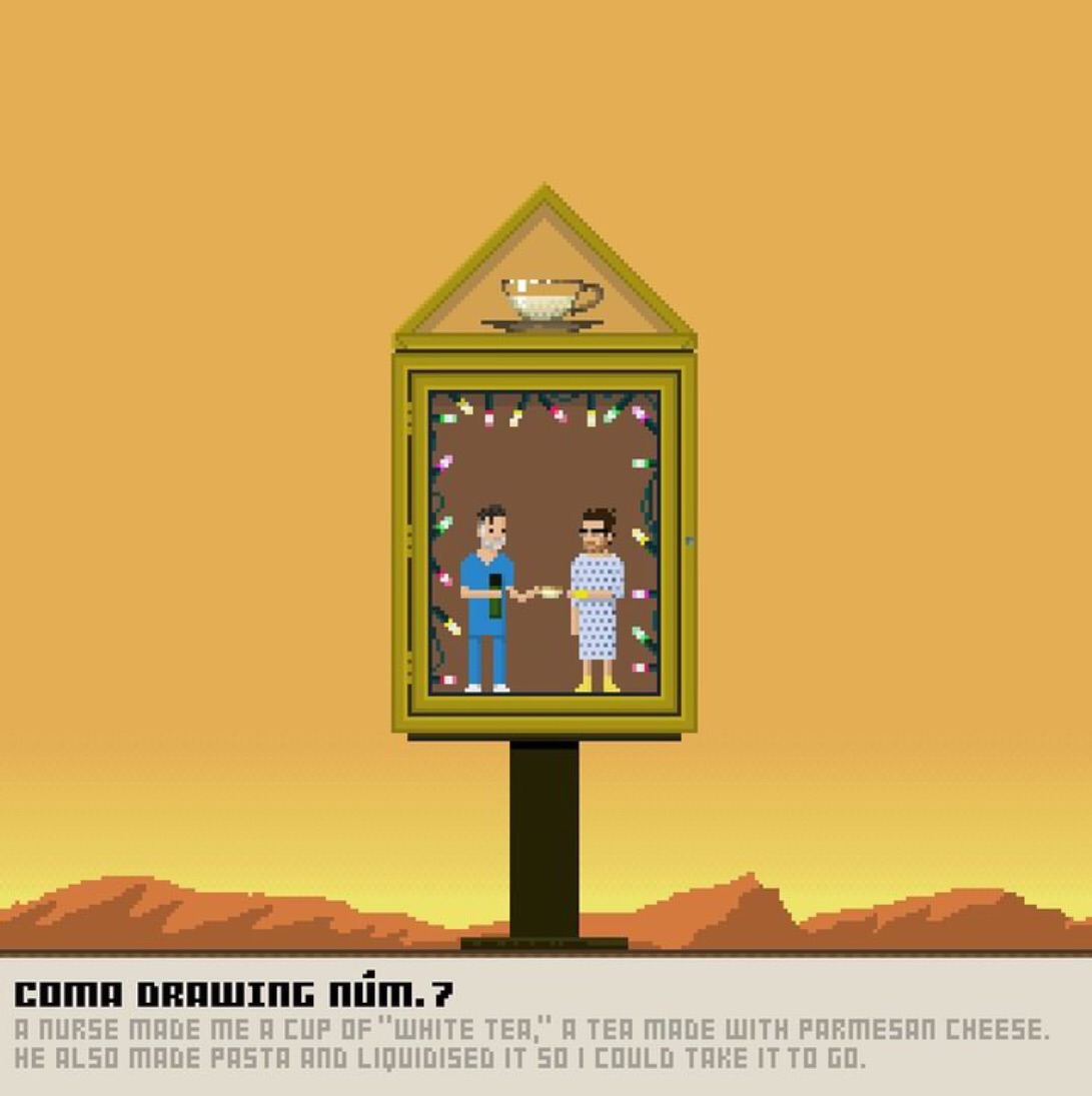 Coma Drawings: The Pixel Art of Craig Robinson