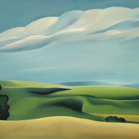 Rolling Hills Landscape Art Print